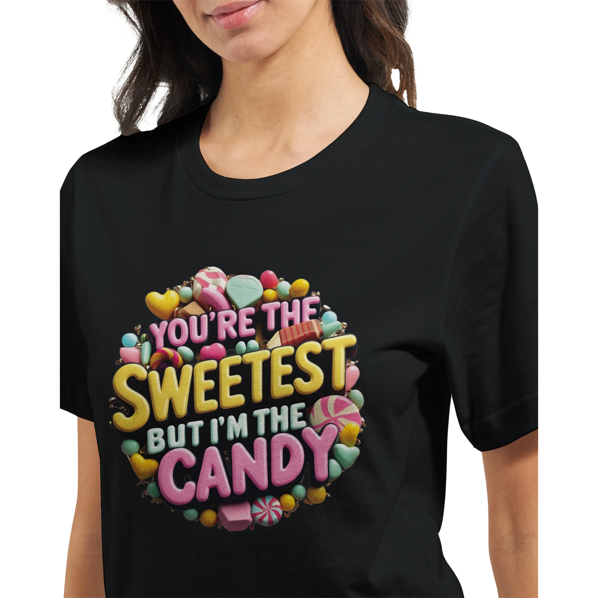 But I'm the Candy - Premium Unisex T-shirt – HybridFunk But I'm the Candy - Premium Unisex T-shirt – HybridFunk